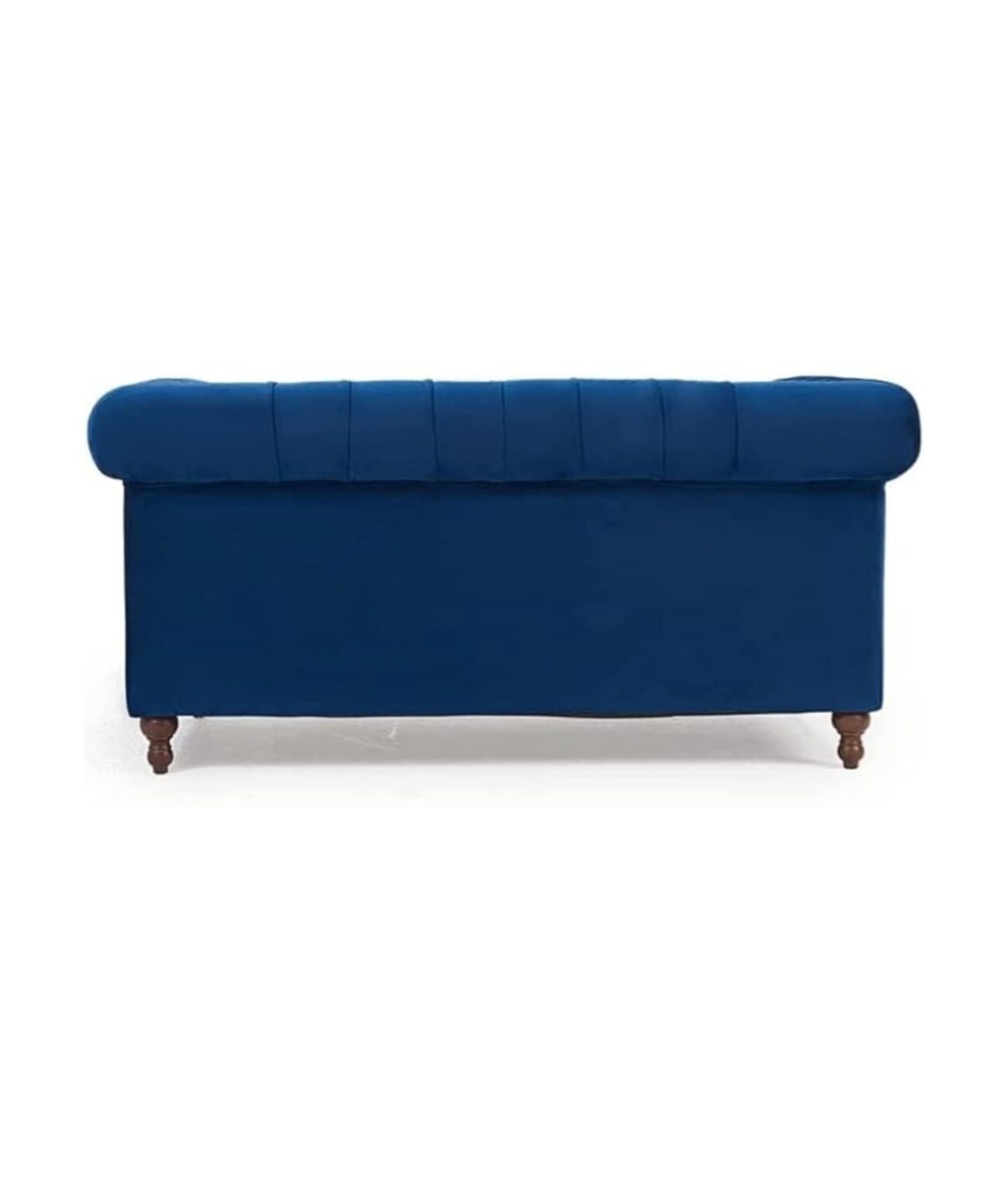 Elegant and Traditional 2 Seater Velvet Chesterfield Sofa Set - Image 3