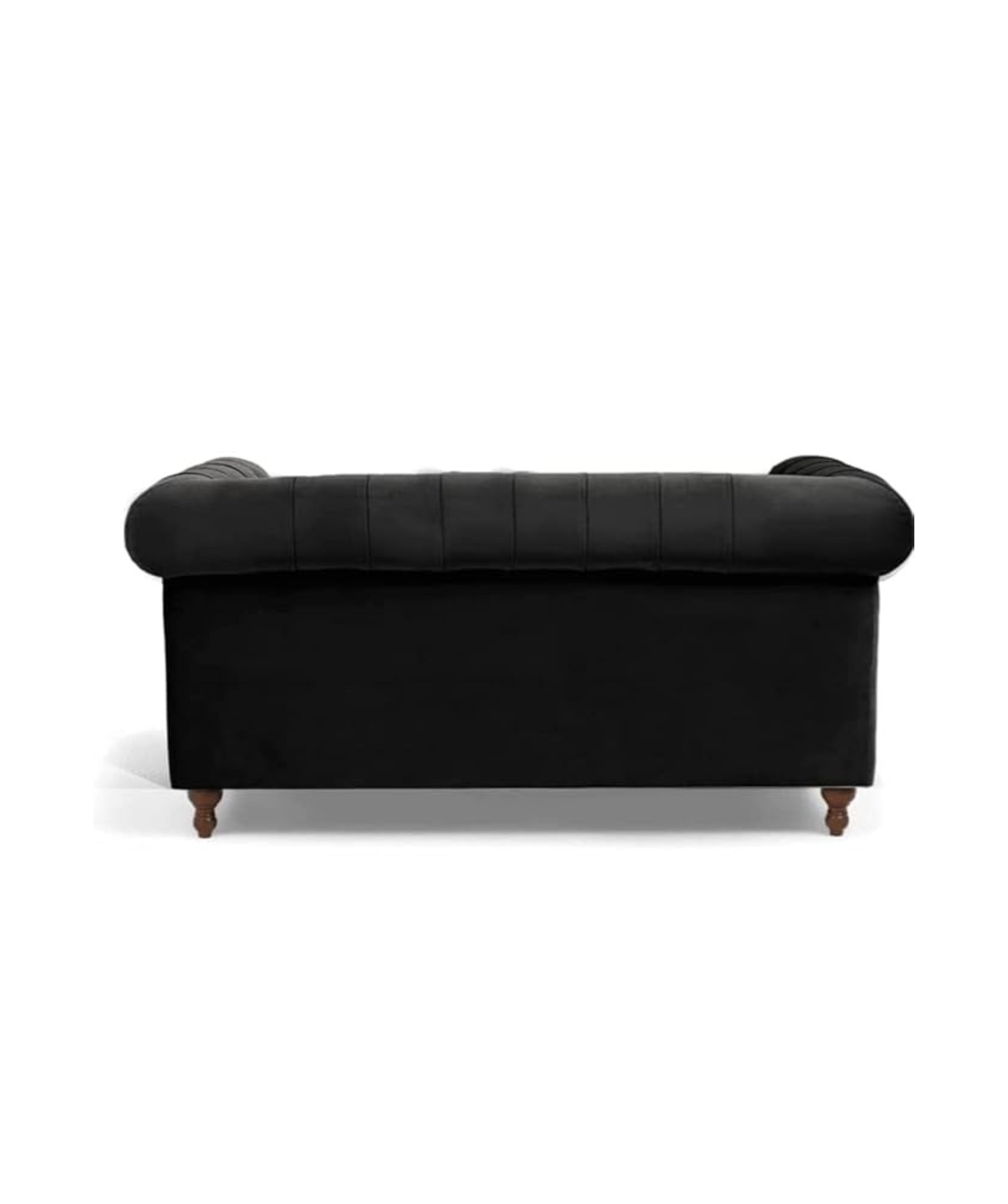 Elegant and Traditional 2 Seater Velvet Chesterfield Sofa Set - Image 2