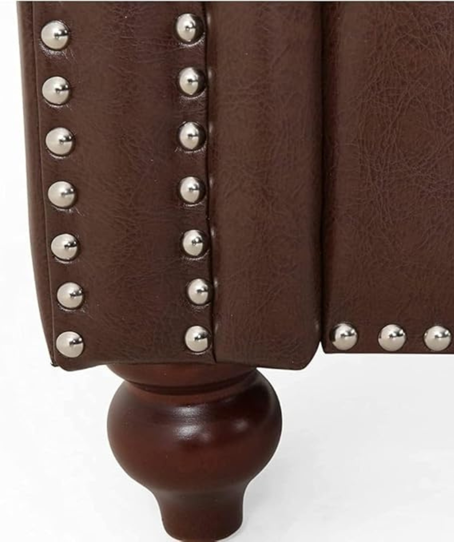 Elegant and Traditional 2 Seater Chesterfield Sofa Set (Brown) - Image 4