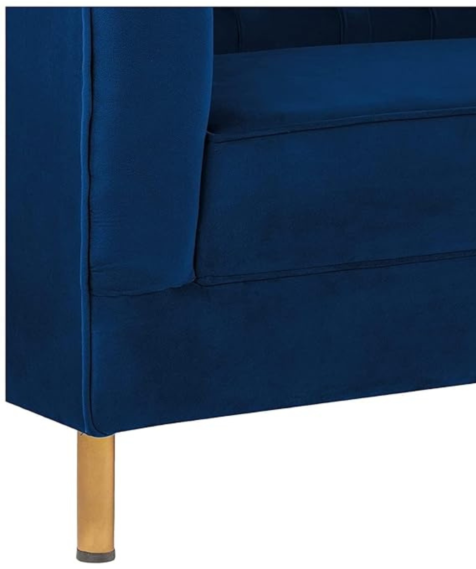 Modern & Beautiful 3 Seater Chesterfield Sofa Tufted Back Luxury and Traditional Sofa (Blue) - Image 5