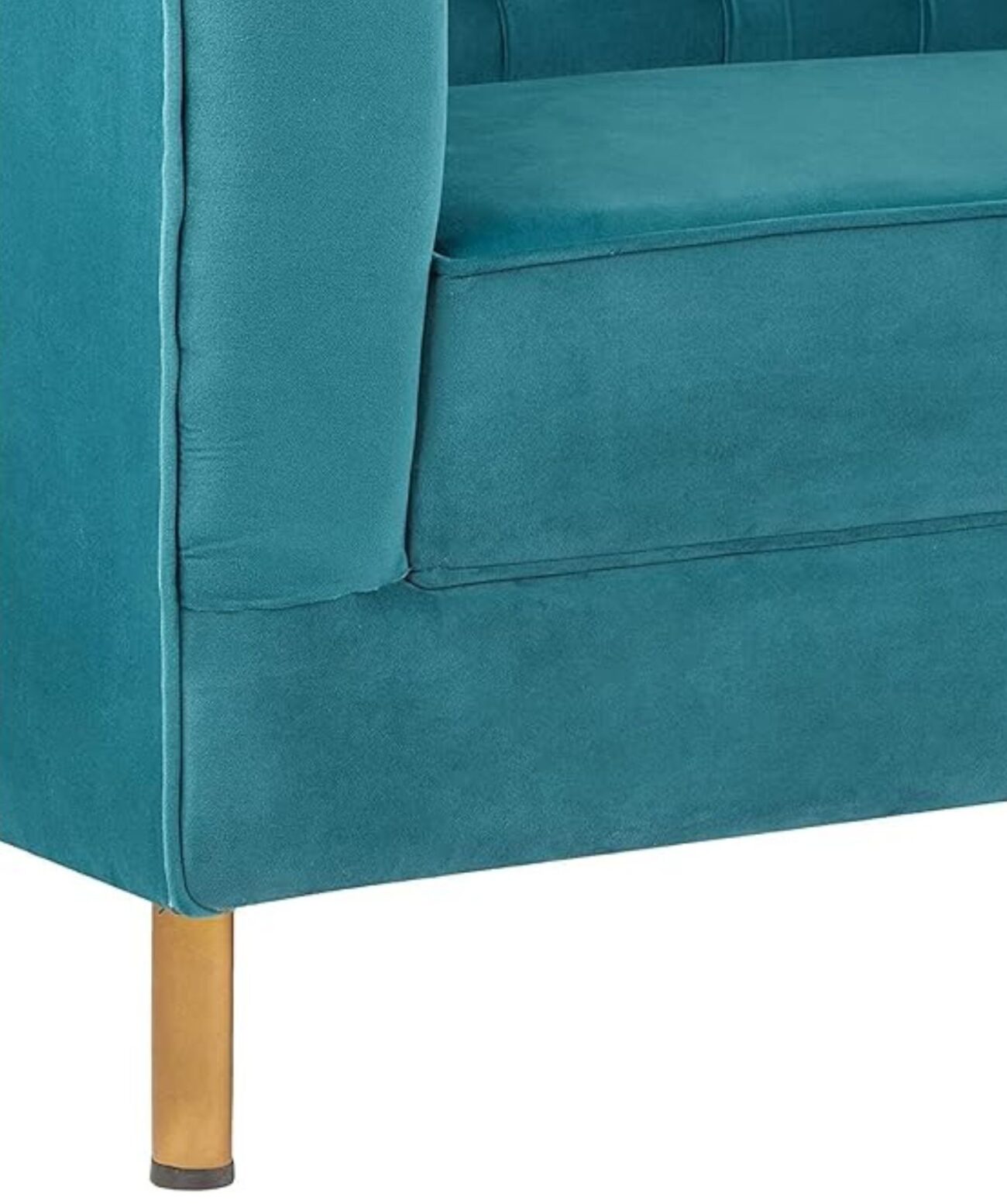 Modern & Beautiful 3 Seater Chesterfield Sofa Tufted Back Luxury and Traditional Sofa (Sky Bluee) - Image 5