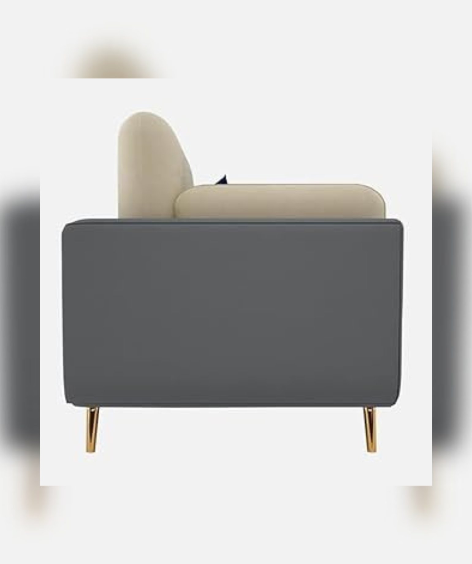 Stylish & Modern Heavy Duty & Luxurious Traditional (2 Seater Blue & Beige) - Image 3